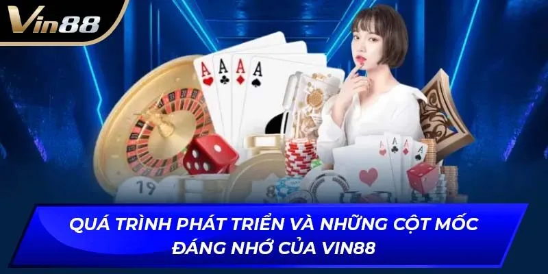Quá trình phát triển và những cột mốc đáng nhớ của VIN88